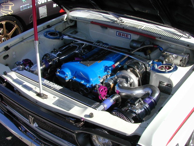 Mario's engine bay